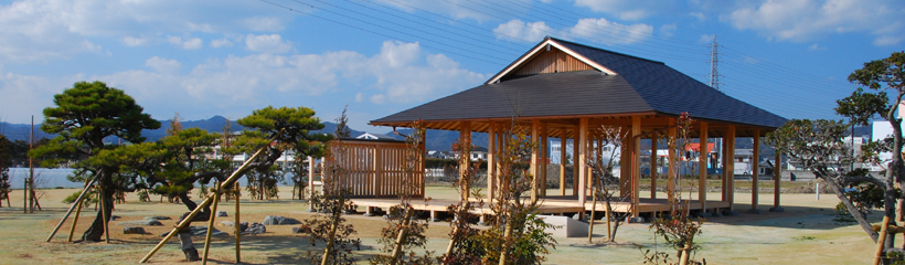 花と緑と太陽の町「勝瑞城館跡史跡公園」
