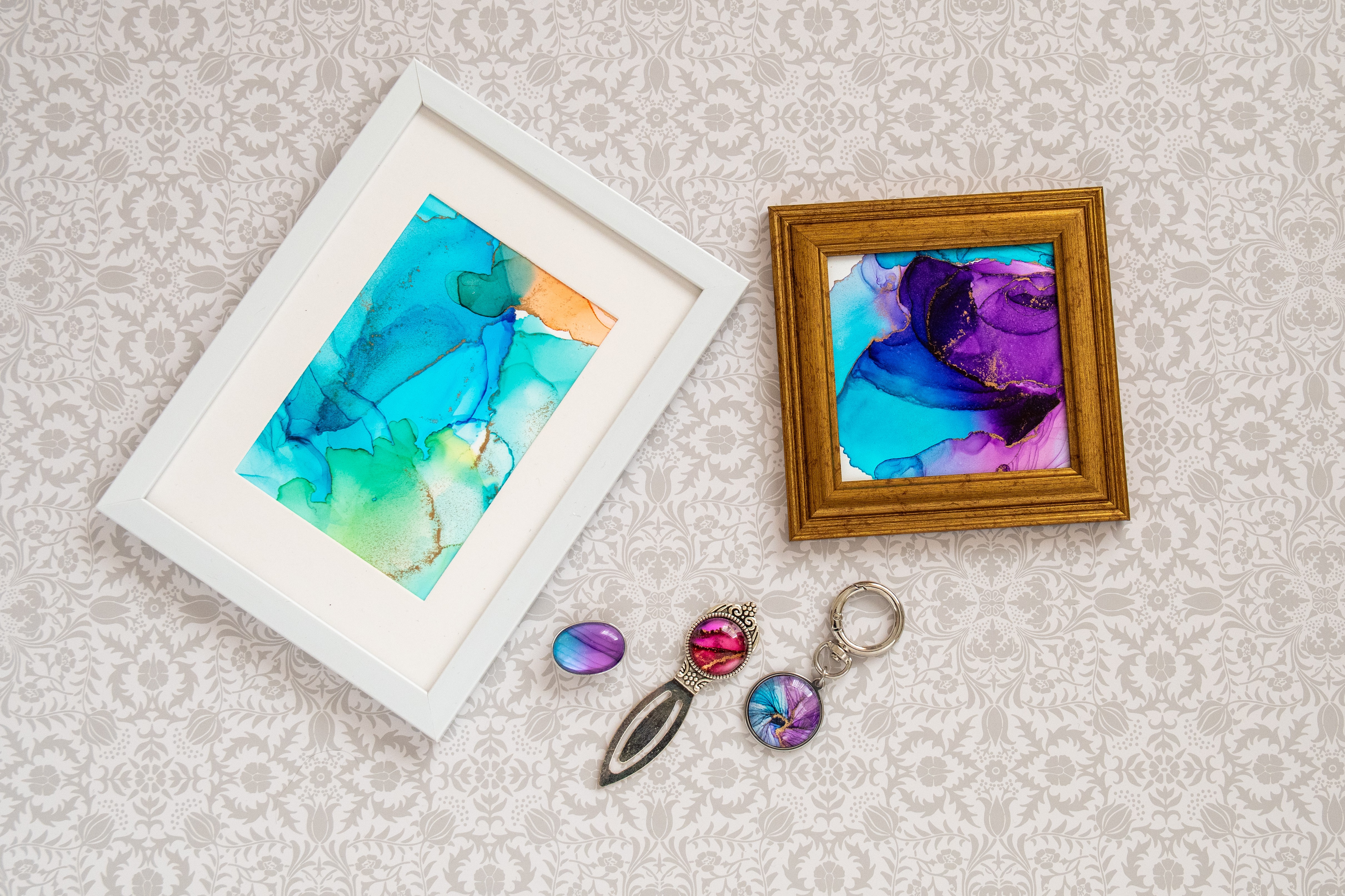 アルコールインクアート